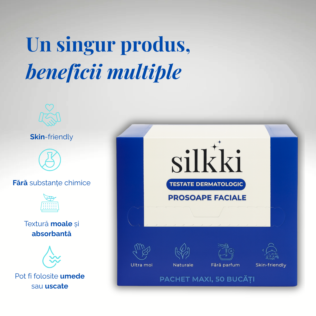 Prosoape faciale biodegradabile