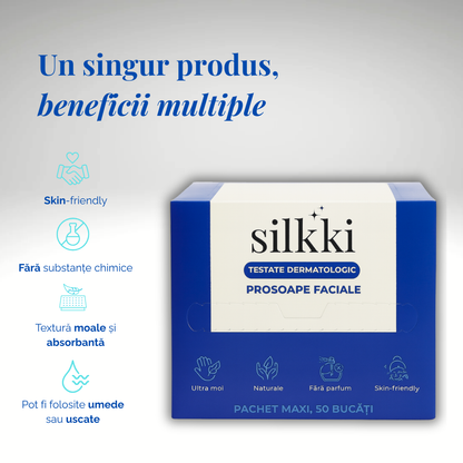 Prosoape faciale biodegradabile