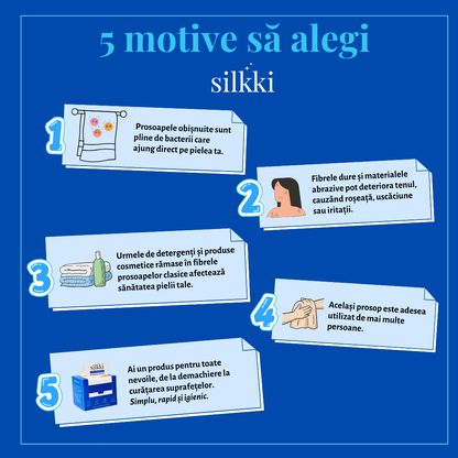 Prosoape faciale biodegradabile