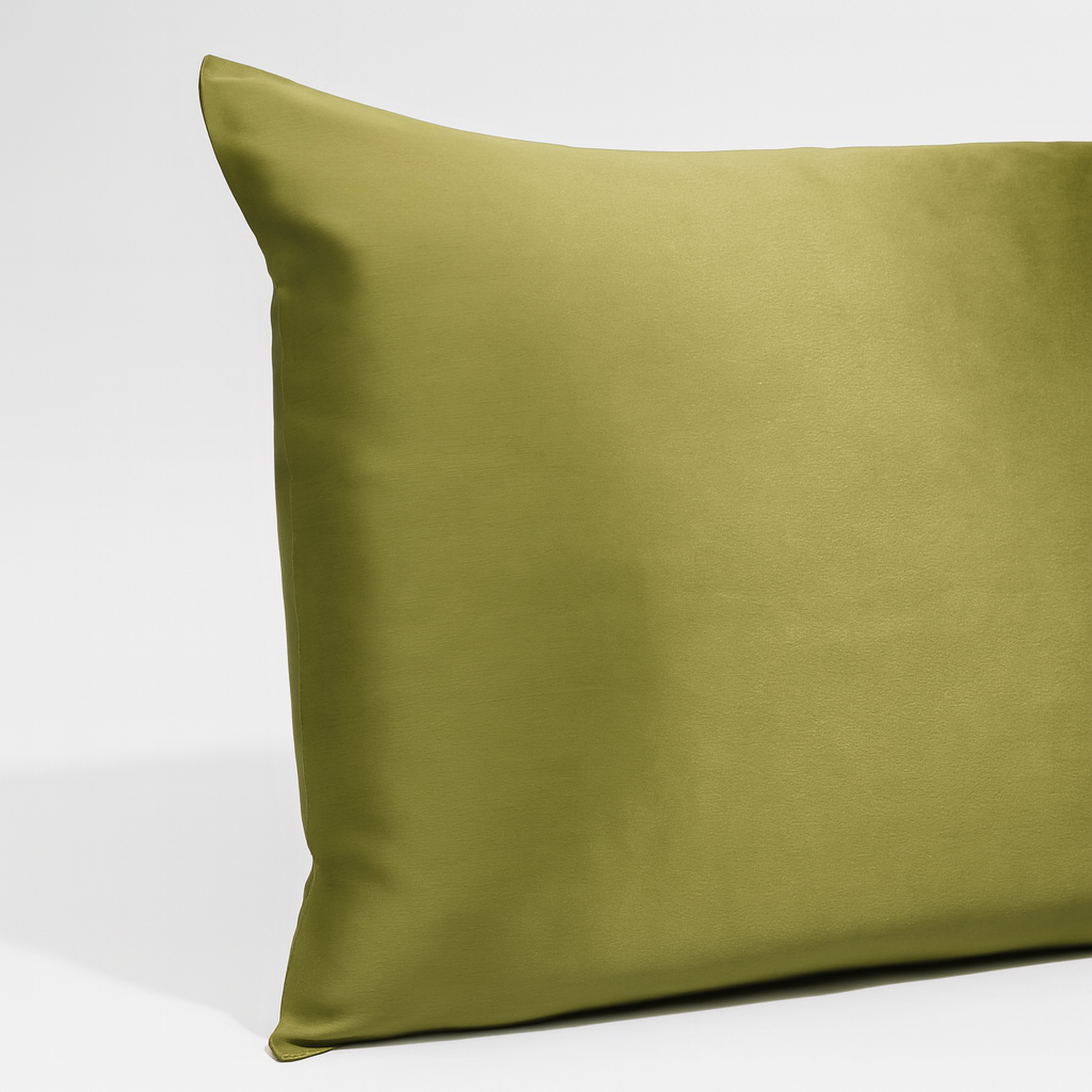 Set mătase naturală verde